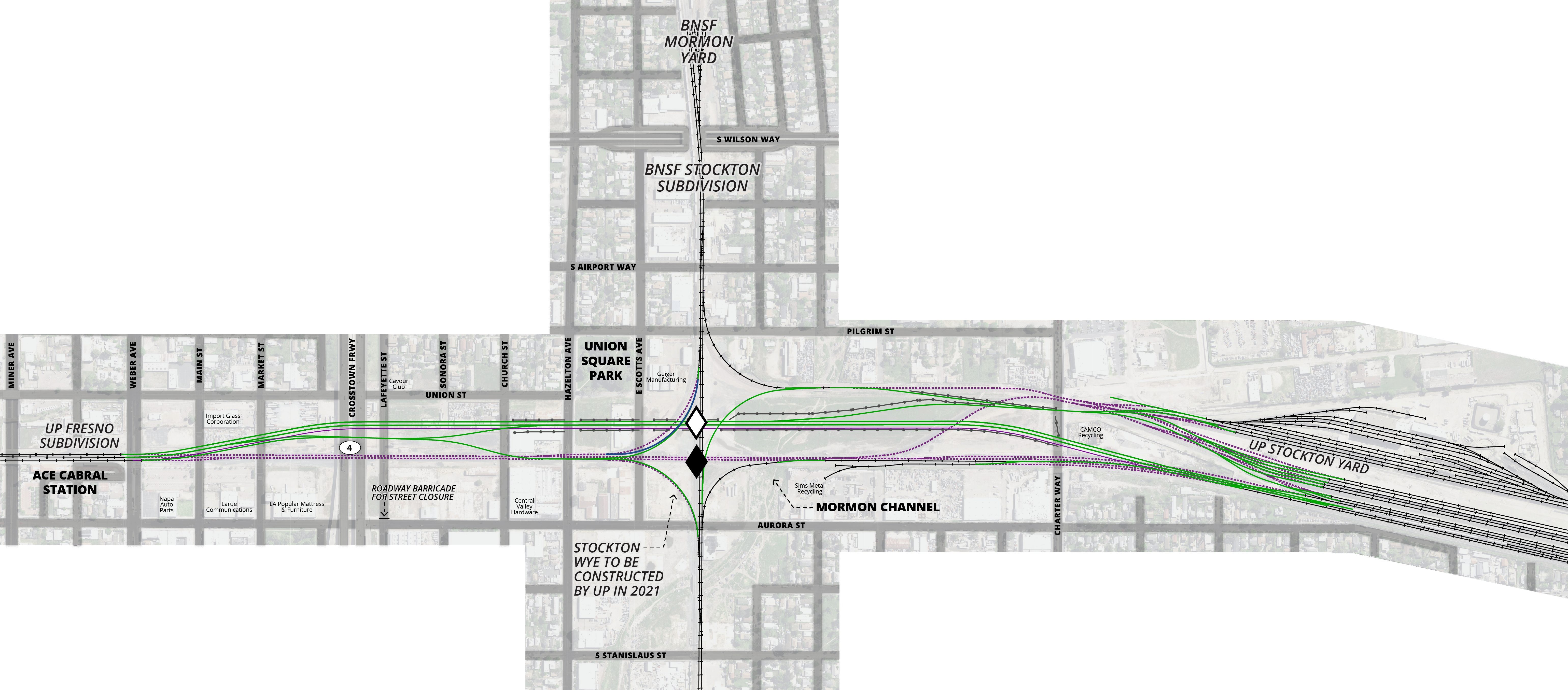 Flyover Bridge Map